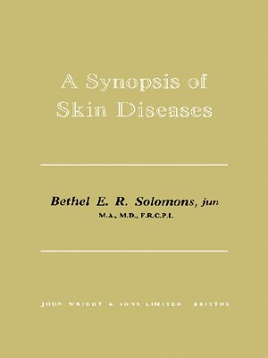cover image of A Synopsis of Skin Diseases